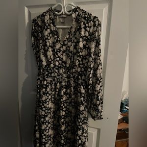 Floral Long Sleeve Dress